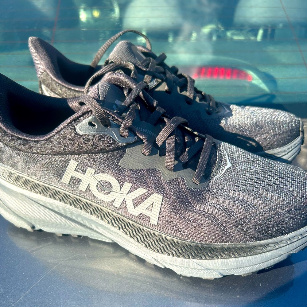 HOKA BLACK COMFORTABLE SHOE SNEAKER